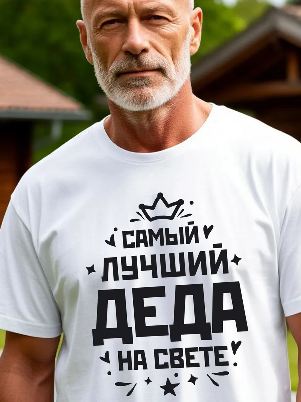 Футболка мужская в подарок дедушке