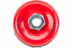 Щетка чашечная усиленная для УШМ (жгутированная стальная проволока 0,5 мм, 80 мм) MIRAX 35144-080