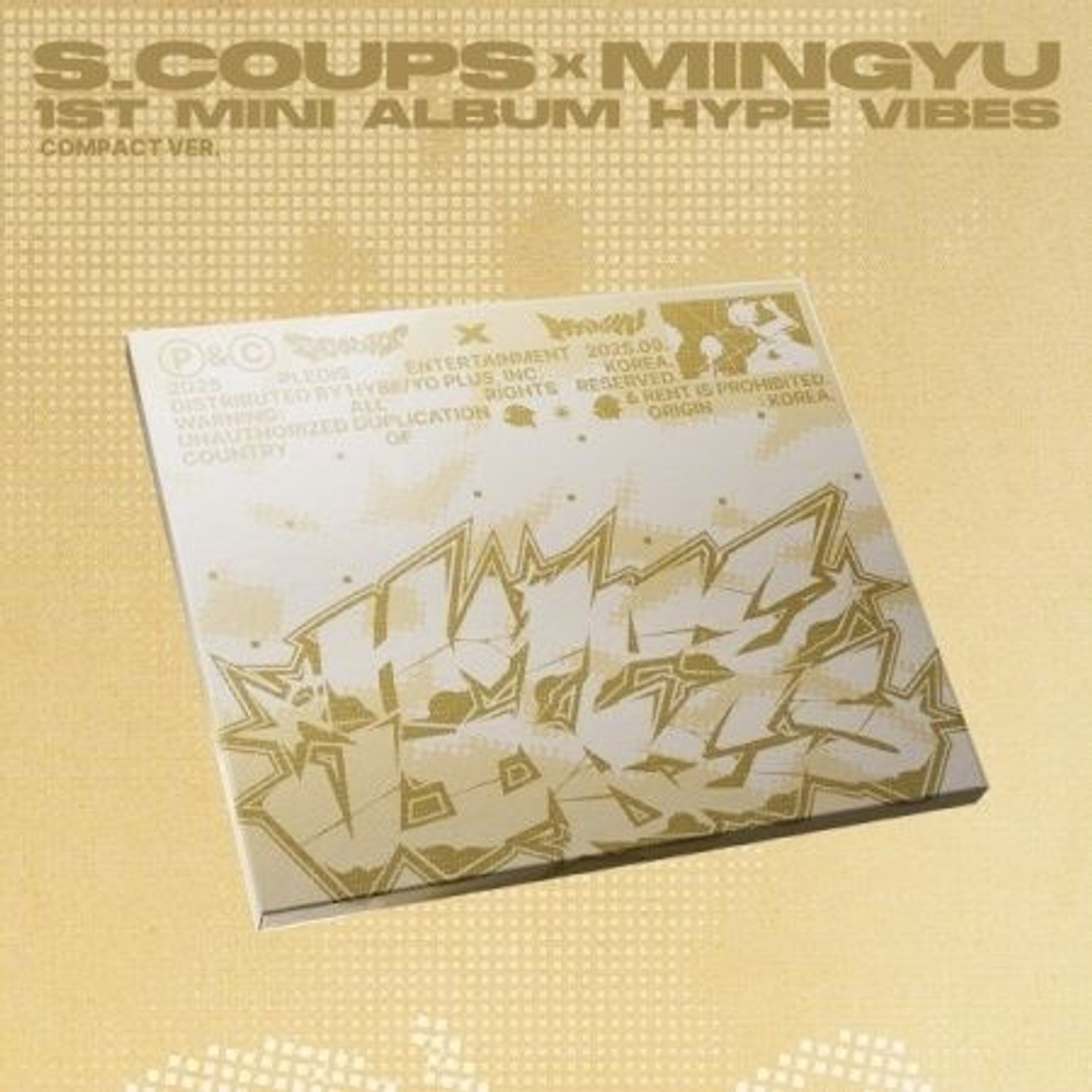 Альбом S.COUPS X MINGYU (SEVENTEEN) - HYPE VIBES 1st Mini Album COMPACT Version