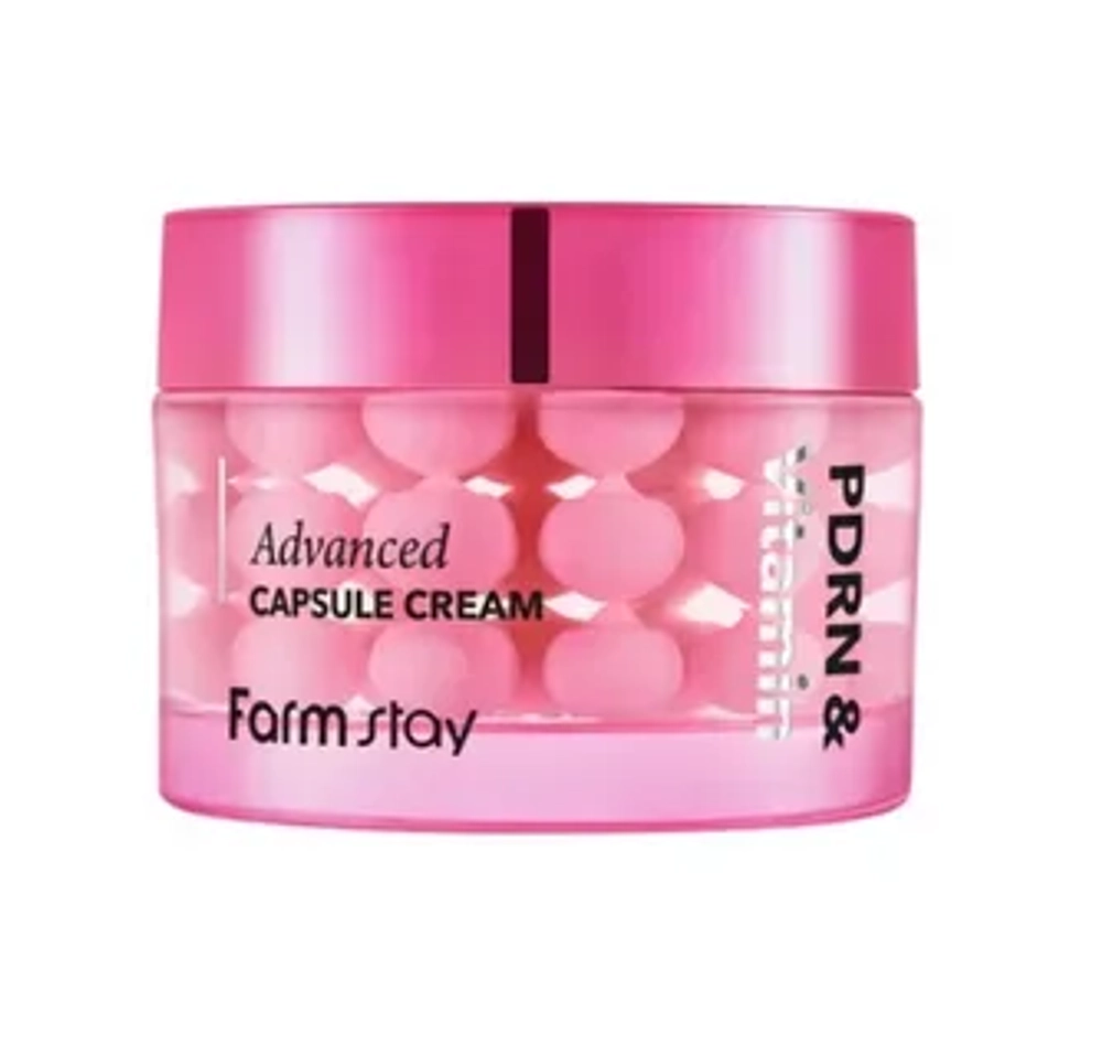 FS PDRN & Vitamin Advanced Capsule Cream, 55ml - Капсульный крем с ПДРН и витамином С