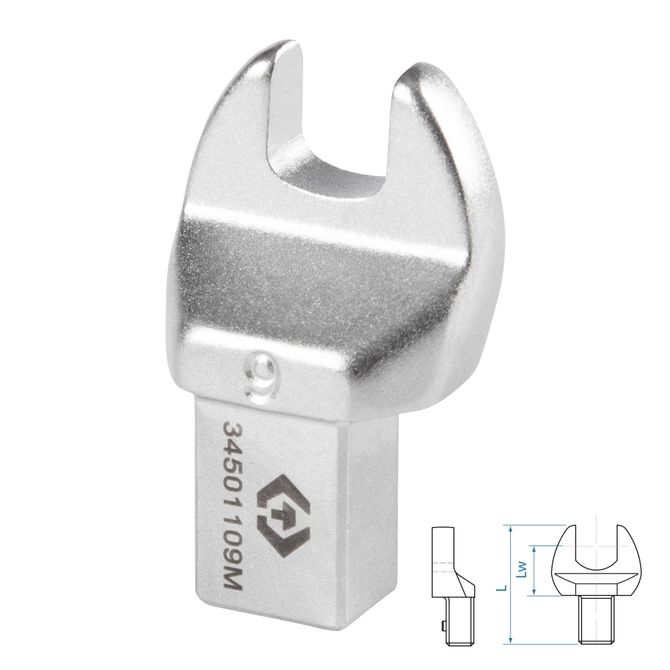 KING TONY (34501109M) Насадка рожковая серии "FIT", 9 мм, 9х12 мм