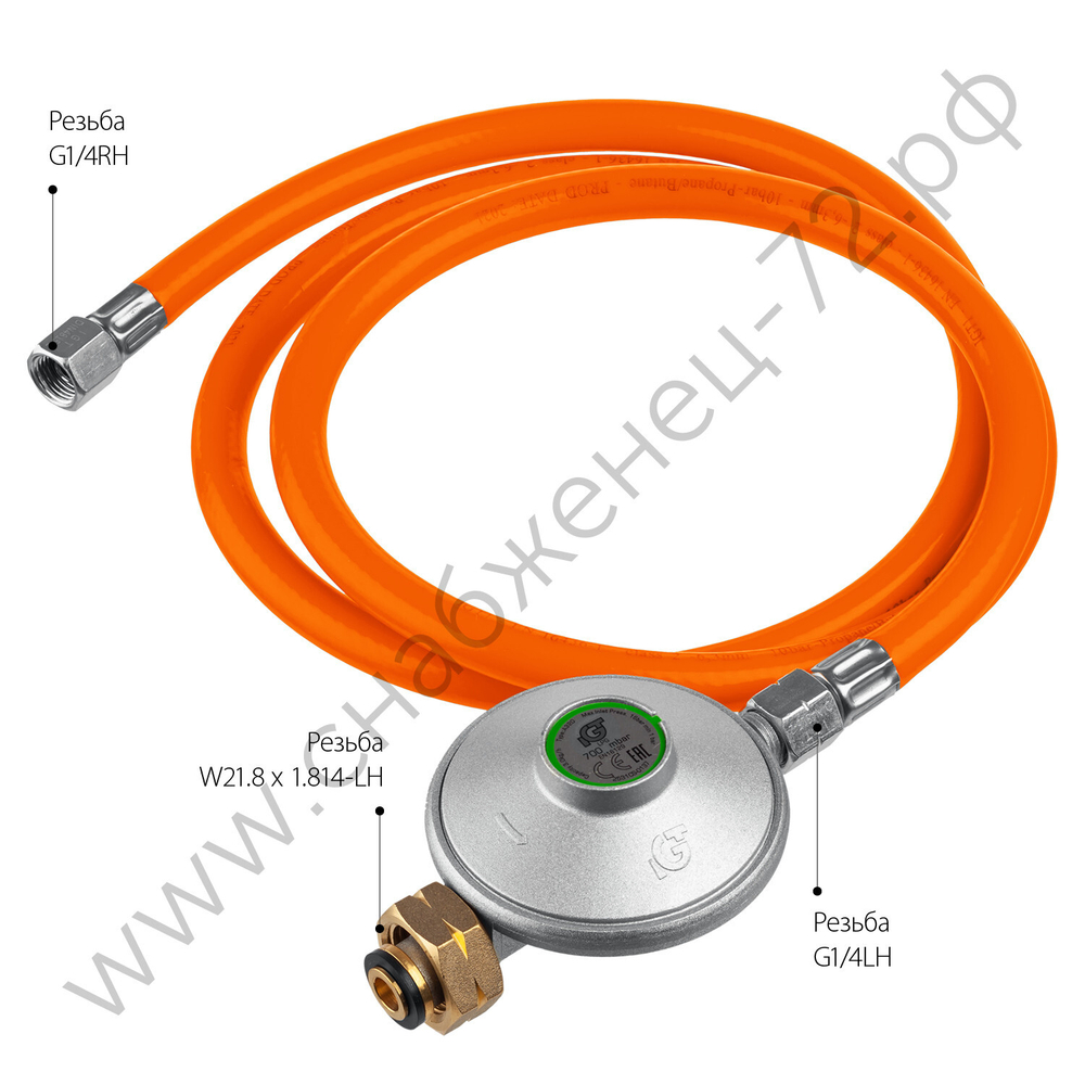 ЗУБР 12 кВт, газовая тепловая пушка (ТПГ-12)