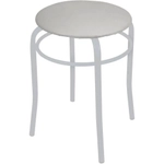 Табурет Ника 2 (ТПР2/СС светло-серый/матовый серый)