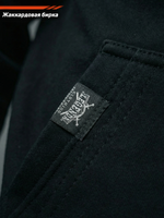 Толстовка с капюшоном и карманом кенгуру мужская LEGENDA Urban чёрная