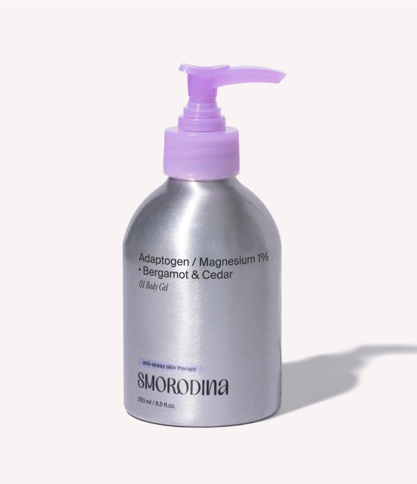 Гель для душа с адаптогенами и магнием 250 ml (Smorodina)