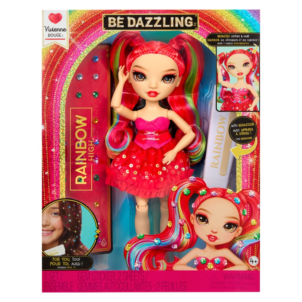 Rainbow High - Модная кукла Vivienne Rouge (Красная) Be Dazzling Fashion 597803