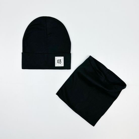 Комплект двухслойный (плотный), Черный