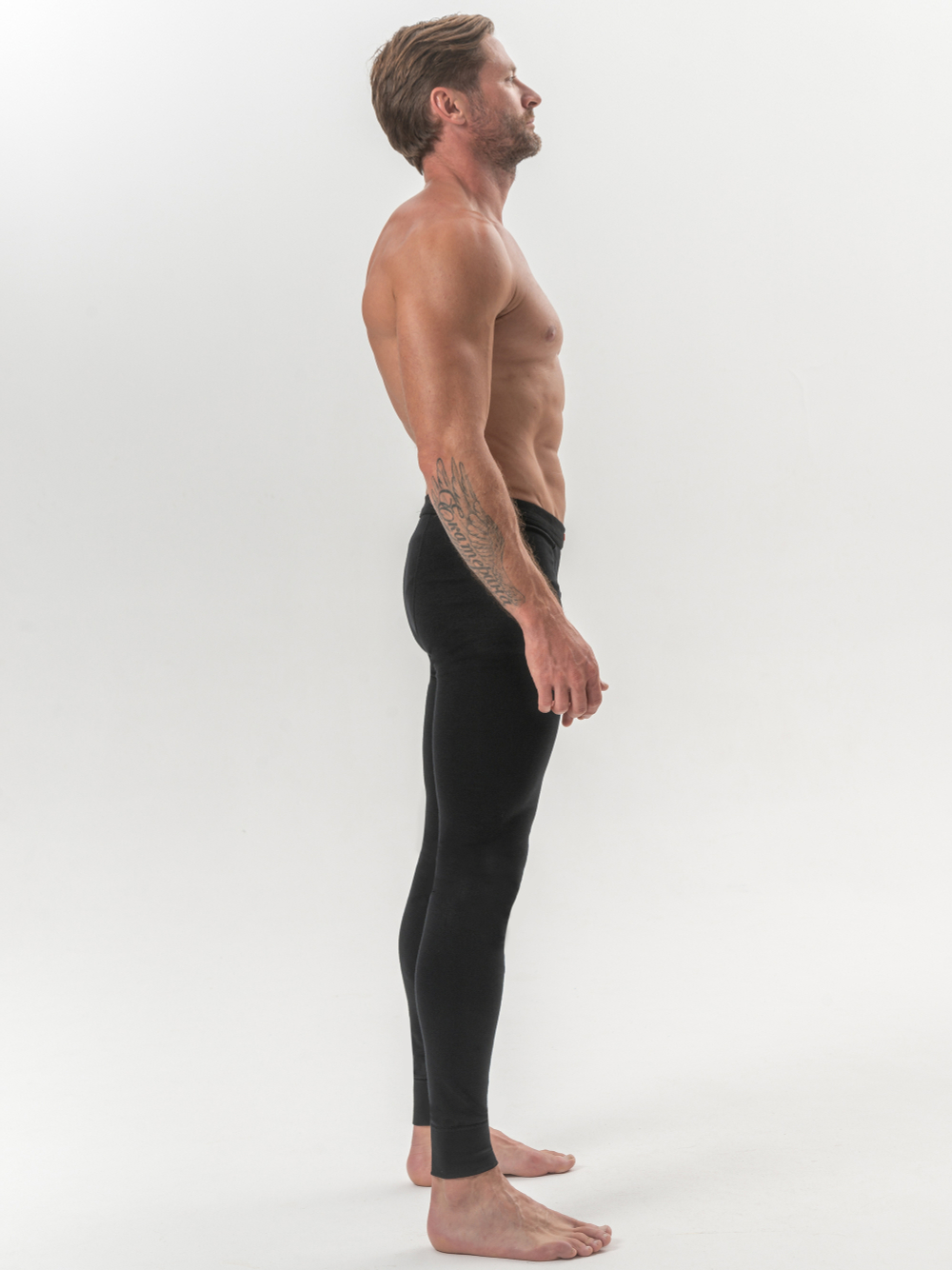 Кальсоны мужские термо черный