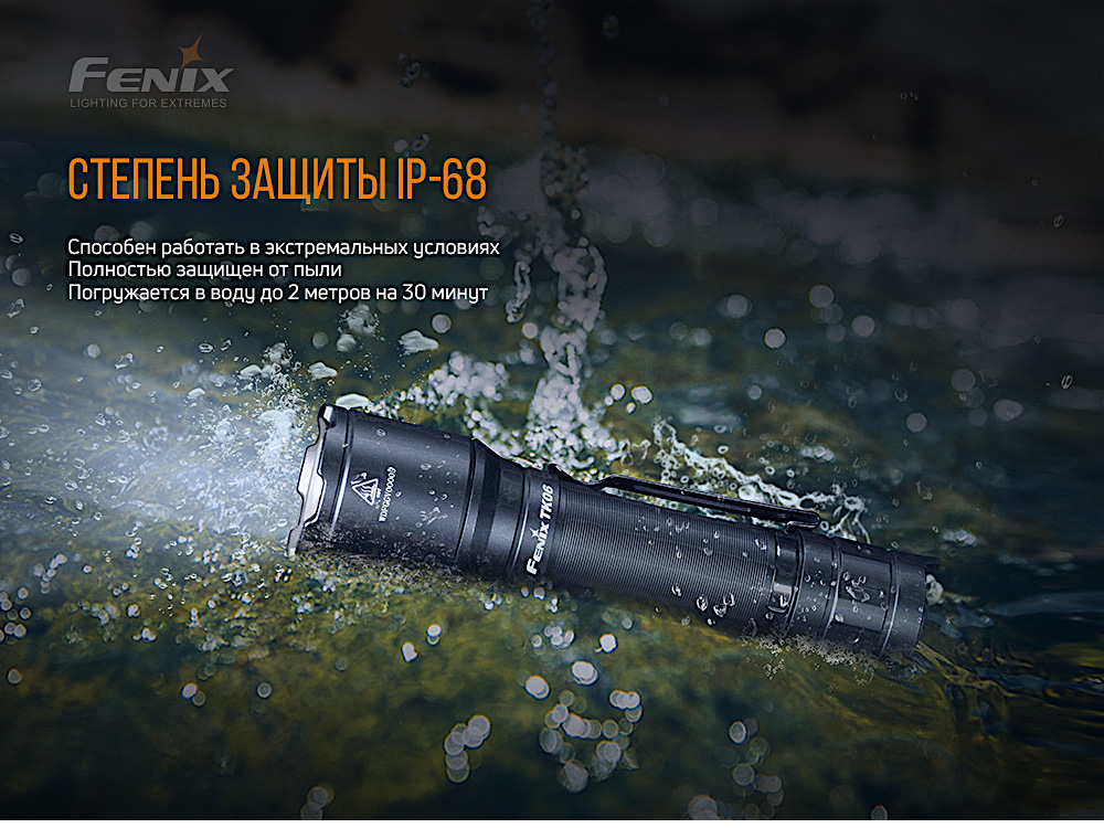 Фонарь Fenix TK06 Cree SST20 L4