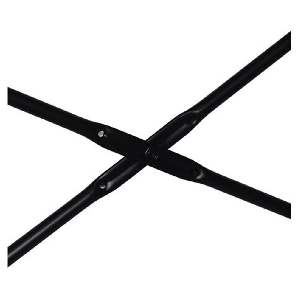 Стол на металлокаркасе BRABIX "LOFT CD-005", 1200х520х1200 мм, 3 полки, цвет морёный дуб, 641221