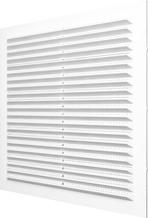 Решетка вентиляционная Era 1919С, пластиковая, с сеткой, 194 x 194 мм, 45980