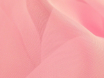 Ткань Вуаль однотонная  ярко-розовая арт. 324073
