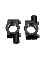 Держатель кронштейн крепление зеркал M8 для велосипеда мотоцикла (комплект 2 шт)