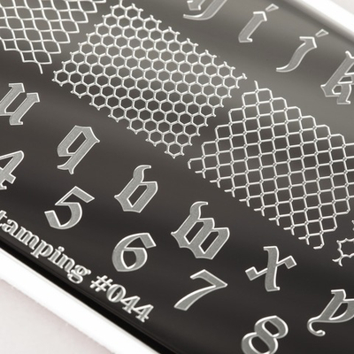 Swanky Stamping Пластина для стемпинга 044