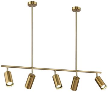 Спот 5*GU10 SL1206.303.05 латунь Sormano ST Luce