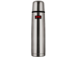 Термос для напитков THERMOS FBB-1000 Grey 1L, нержавеющая сталь, клапан, крышка-чашка, серый