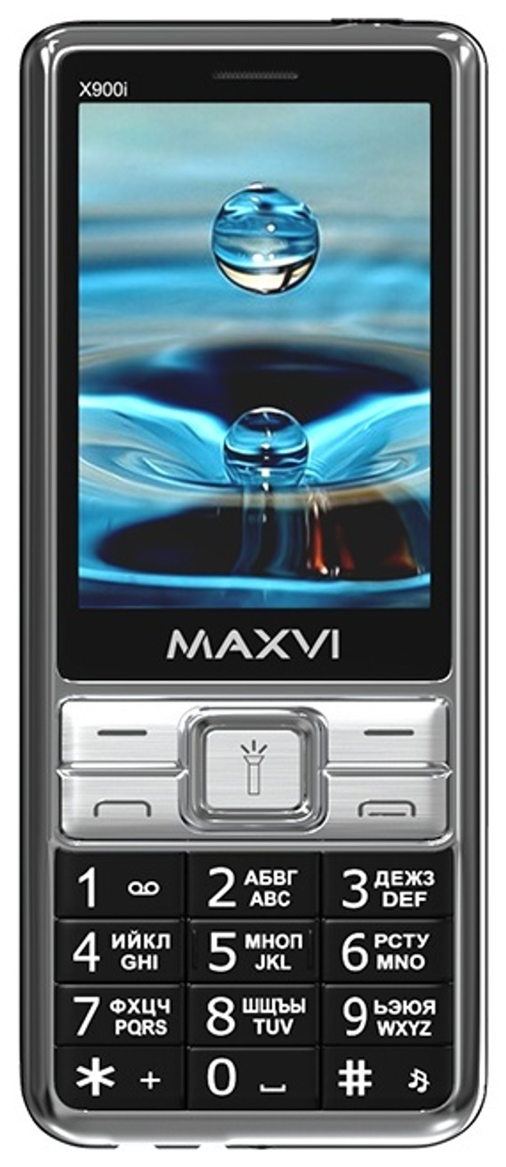 Мобильный телефон MAXVI X900i черный