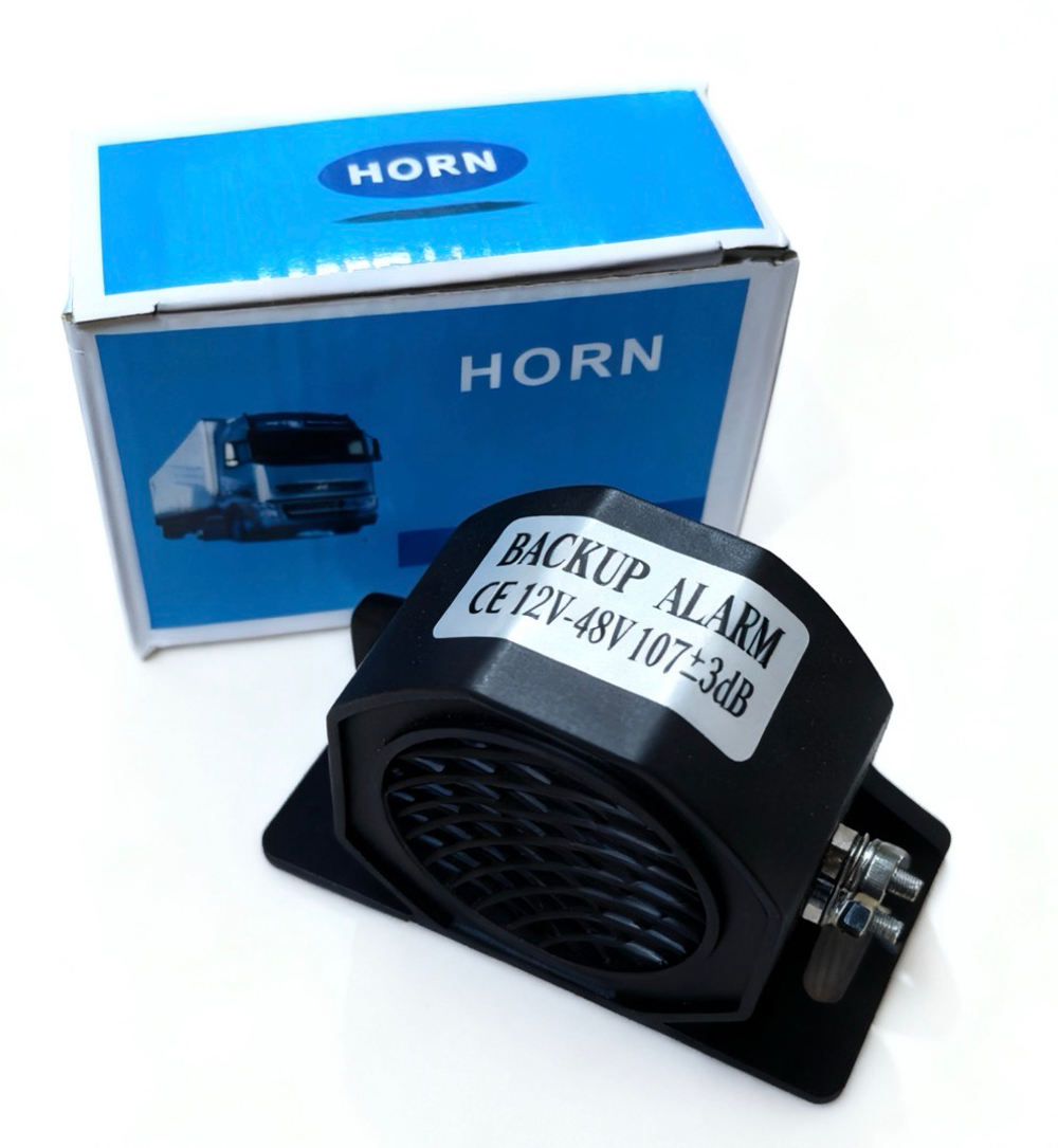 Сигнал заднего хода 12-24V 110dB, предупредительный стоп-сигнал заднего хода TG (1 шт.) -