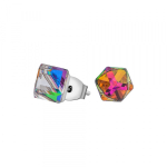 Серьги-пусеты Fiore Luna Crystal Vitrail Medium SWE1127/1 CVM S