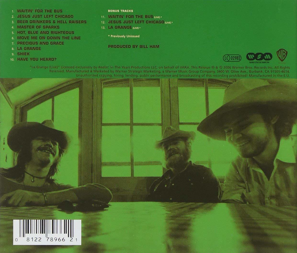 ZZ Top / Tres Hombres (CD)