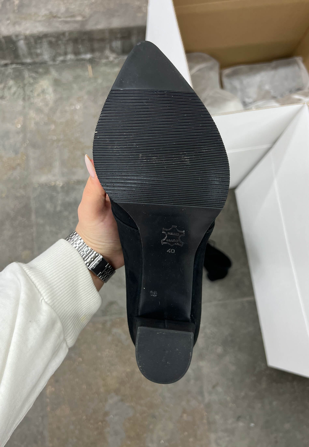 Ботильоны // Black // Suede