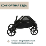 Коляска Chicco Seety 2 в 1 Etna Black
