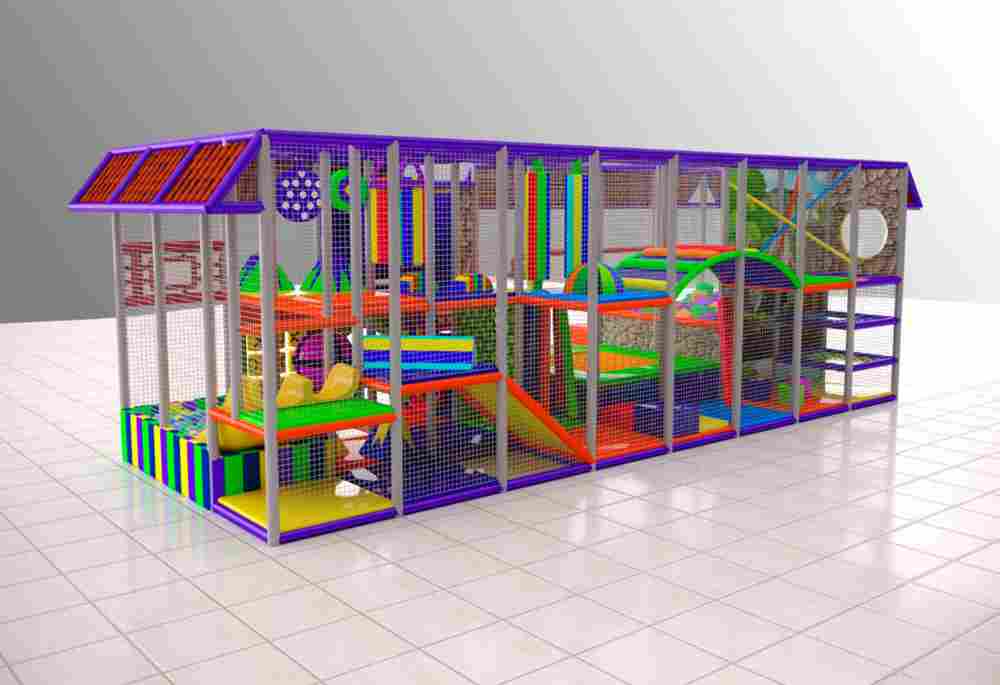 Детский игровой лабиринт «Смешные повороты»