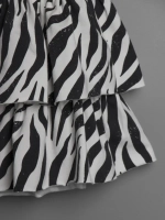 Летний костюм для девочки, лонгслив и юбка