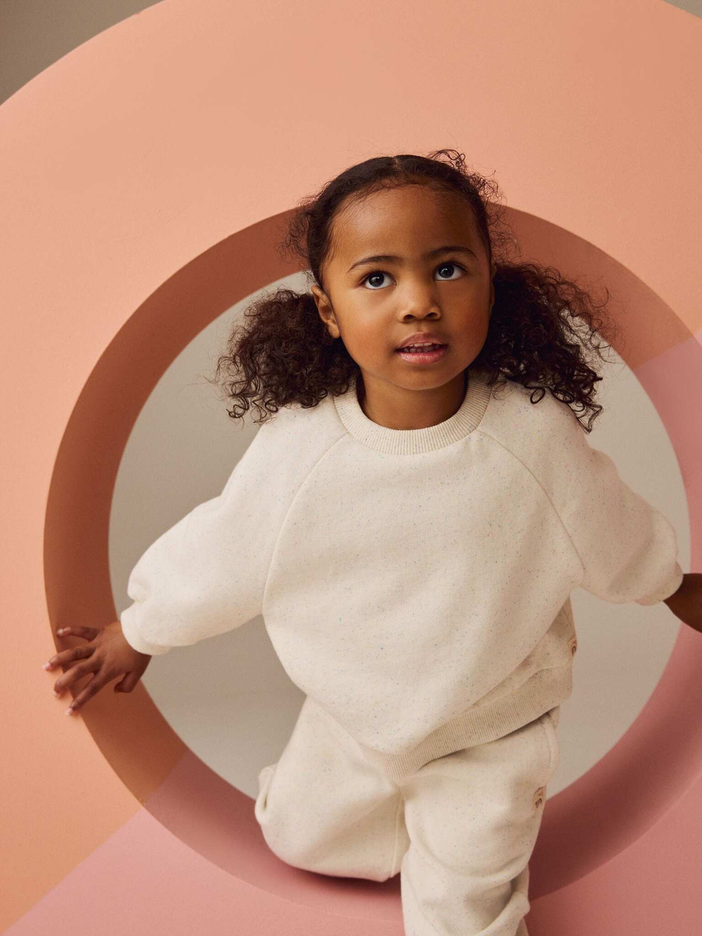 Толстовка для девочки Next E29-211, Молочный