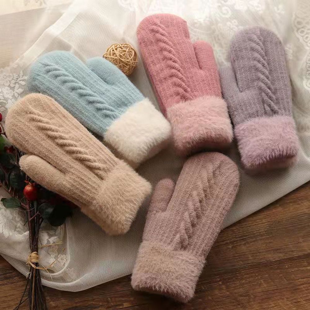 Теплые варежки &quot;Mittens&quot;
