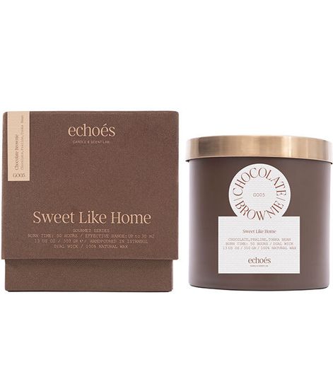 Chocolate Brownie, свеча Sweet like home collection, Echoes