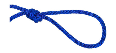 Веревка сплошного плетения d6мм, L250м, синий, Marine Rocket