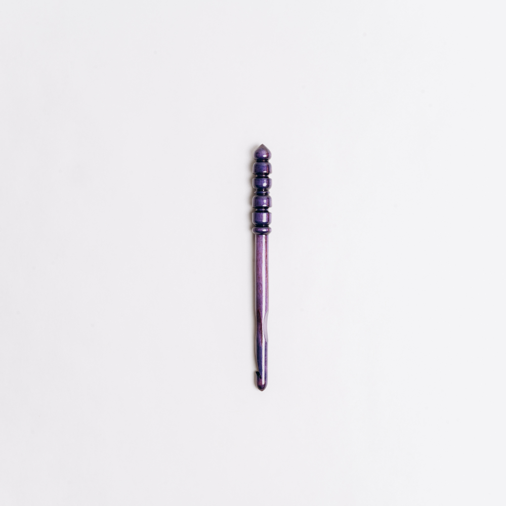 Деревянный крючок для вязания из древесины клена 9 мм. K348