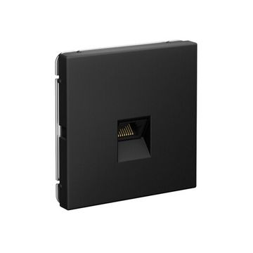 Розетка компьютерная ArtGallery RJ45 кат.6A механизм карбон SE GAL001086