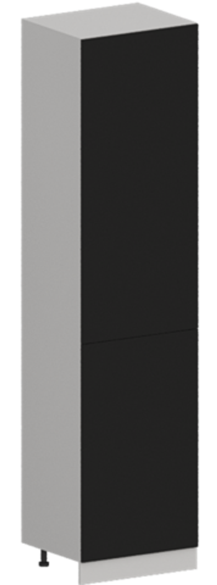 Кухня Модуль ШПХВ 600Н Графит / Черный матовый