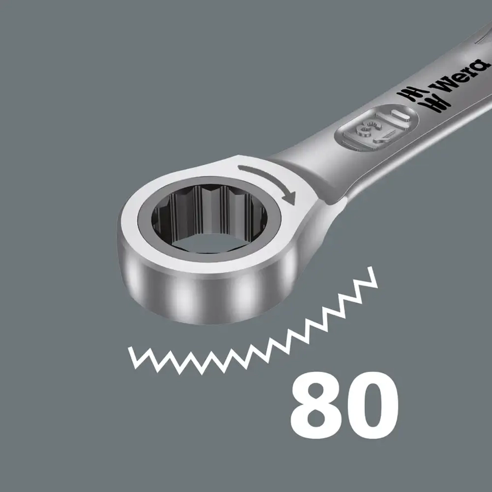 Набор гаечных ключей с трещоткой Joker 6000 Set 1 WERA 05073290001
