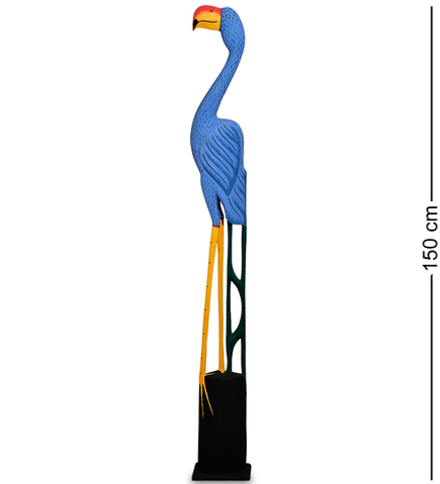 90-007 Статуэтка «Голубой Фламинго» 150 см