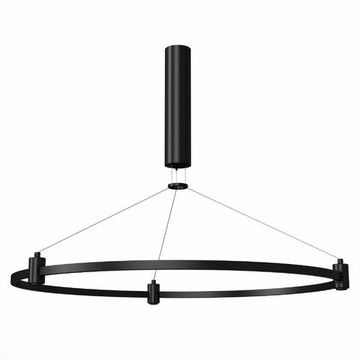 Шинопровод-кольцо с подвесами и основанием 650мм ST025.403.00 чёрный Farm ST-Luce