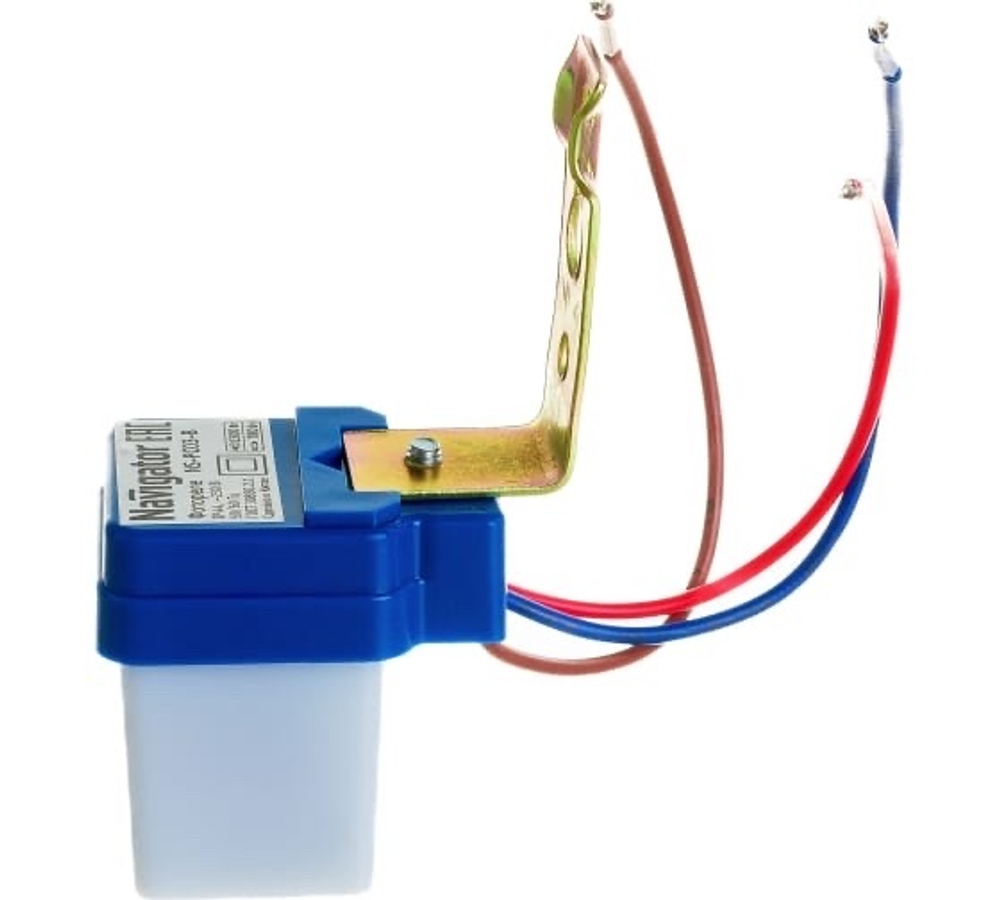 Датчик освещенности-фотореле 1300Вт 6А IP44 NS-PC03 Navigator 71961