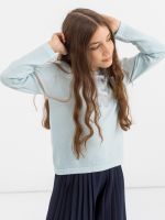 Джемпер для девочки AT842-1 голубой