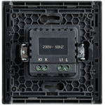 FORTE&PIANO Светорегулятор поворотно-нажимной 600Вт FP554 сталь IEK