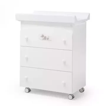 Пеленальный комод Erbesi Dormiglione White
