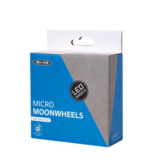 Комплект колес Mini LED лунный 120*24 мм (2 шт)