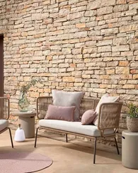 Диван Nadin бежевый