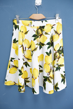 Юбка с принтом 48 размер