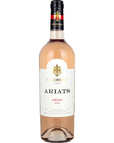 Вино Розовое сухое Ариац Арени 2022 г.у, 12%, 0,75 л, Армения