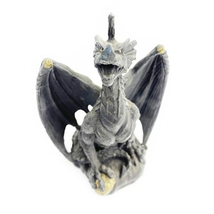 Свеча Дракон (черный)