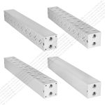 EM213/10Y - Десятиместная присоединительная плита для гидравлических распределителей NG6