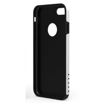 Чехол накладка пластиковый для айфон Iphone 7/8 Plus Remax Saman цвет серебро