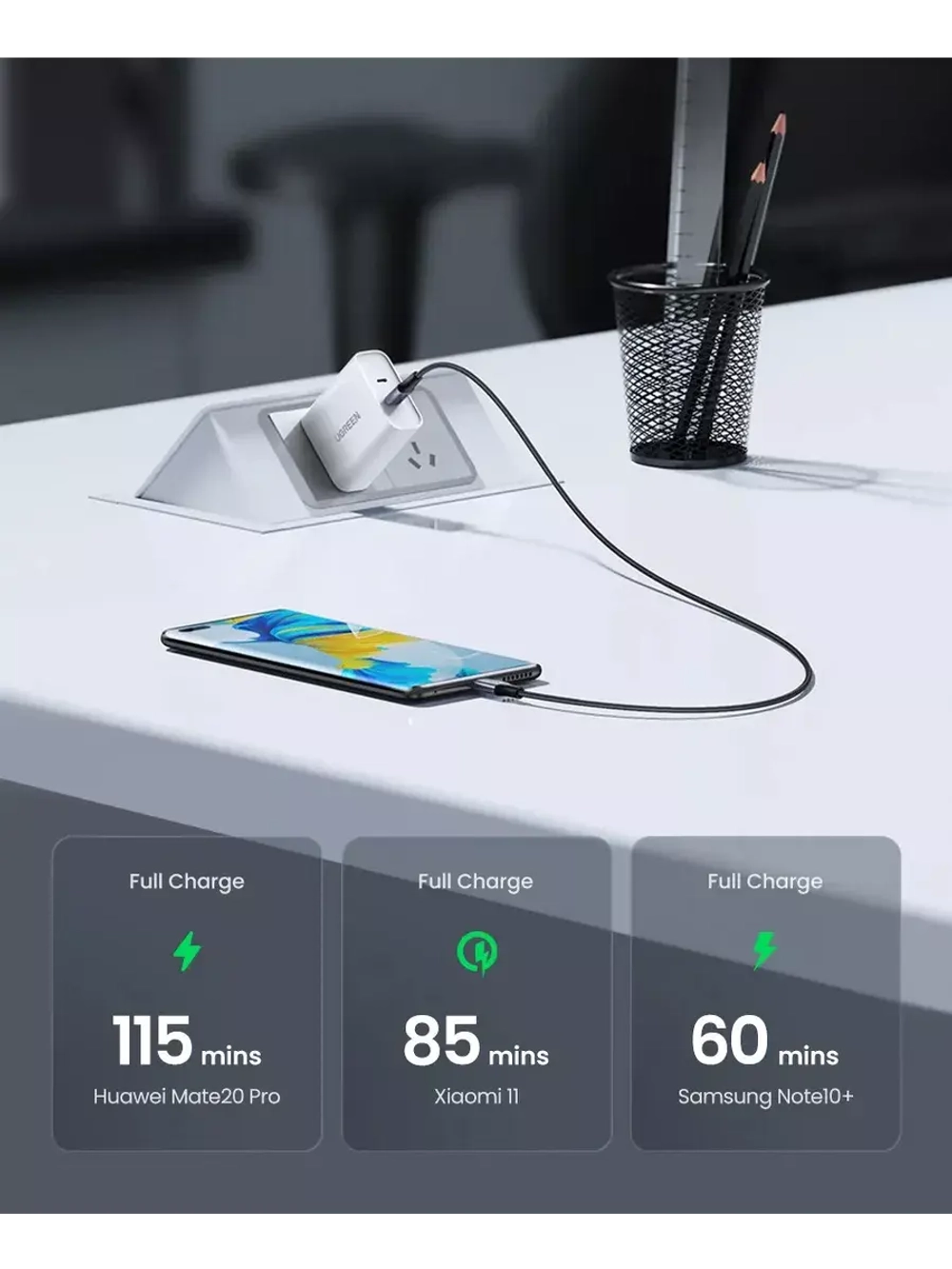 Type-C провод Угрин 240W для MacBook, iPad, iPhone 16 и тд.